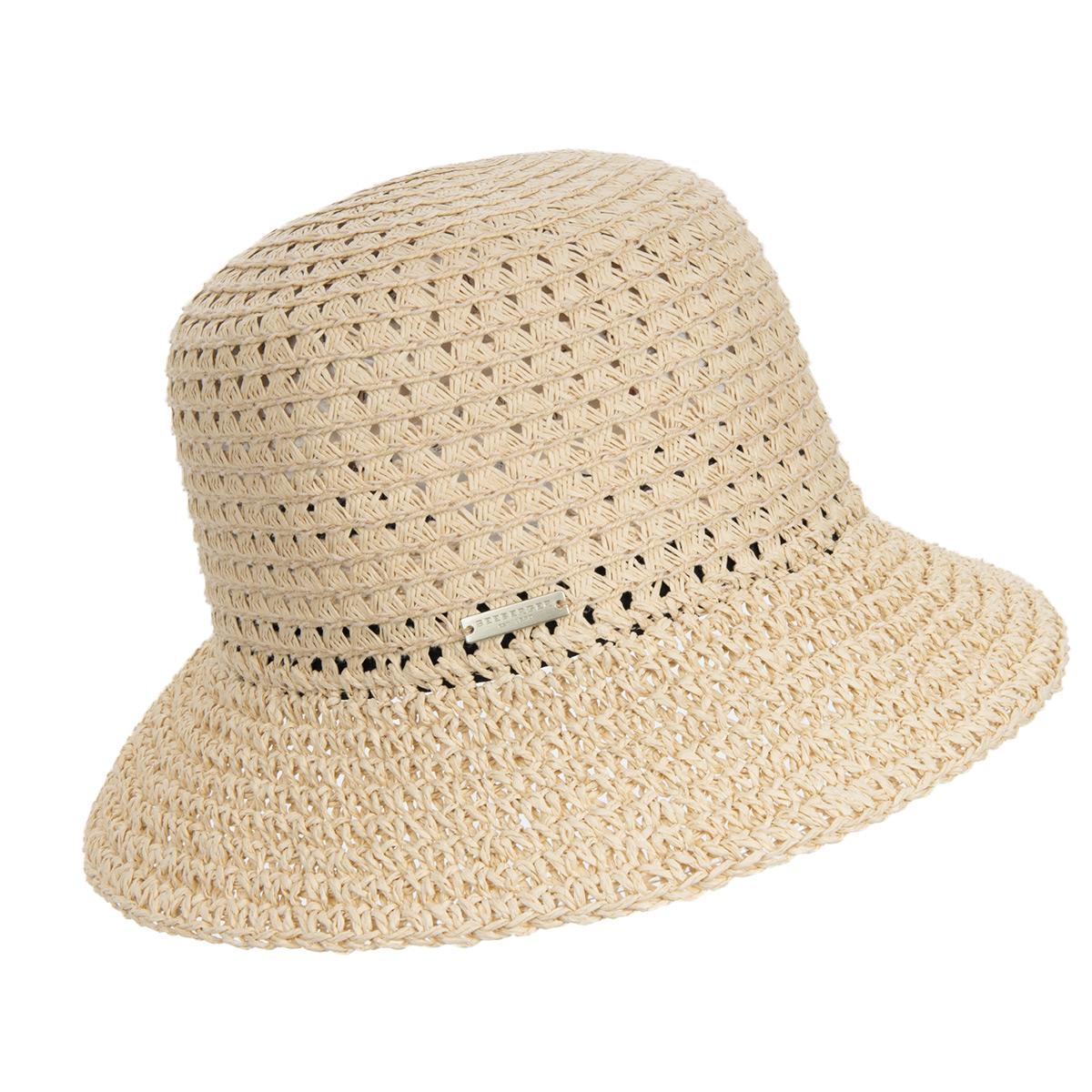 SEEBERGER | Chapeau d'�t� a�r� pour femmes Paper Crochet