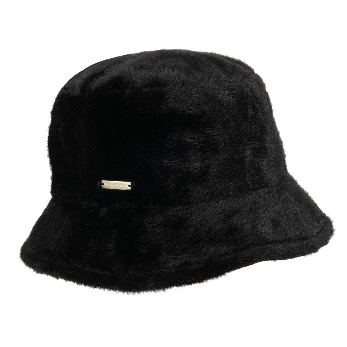 SEEBERGER | Chapeau de p�cheur Bucket pour femmes en fourrure synth�tique douce