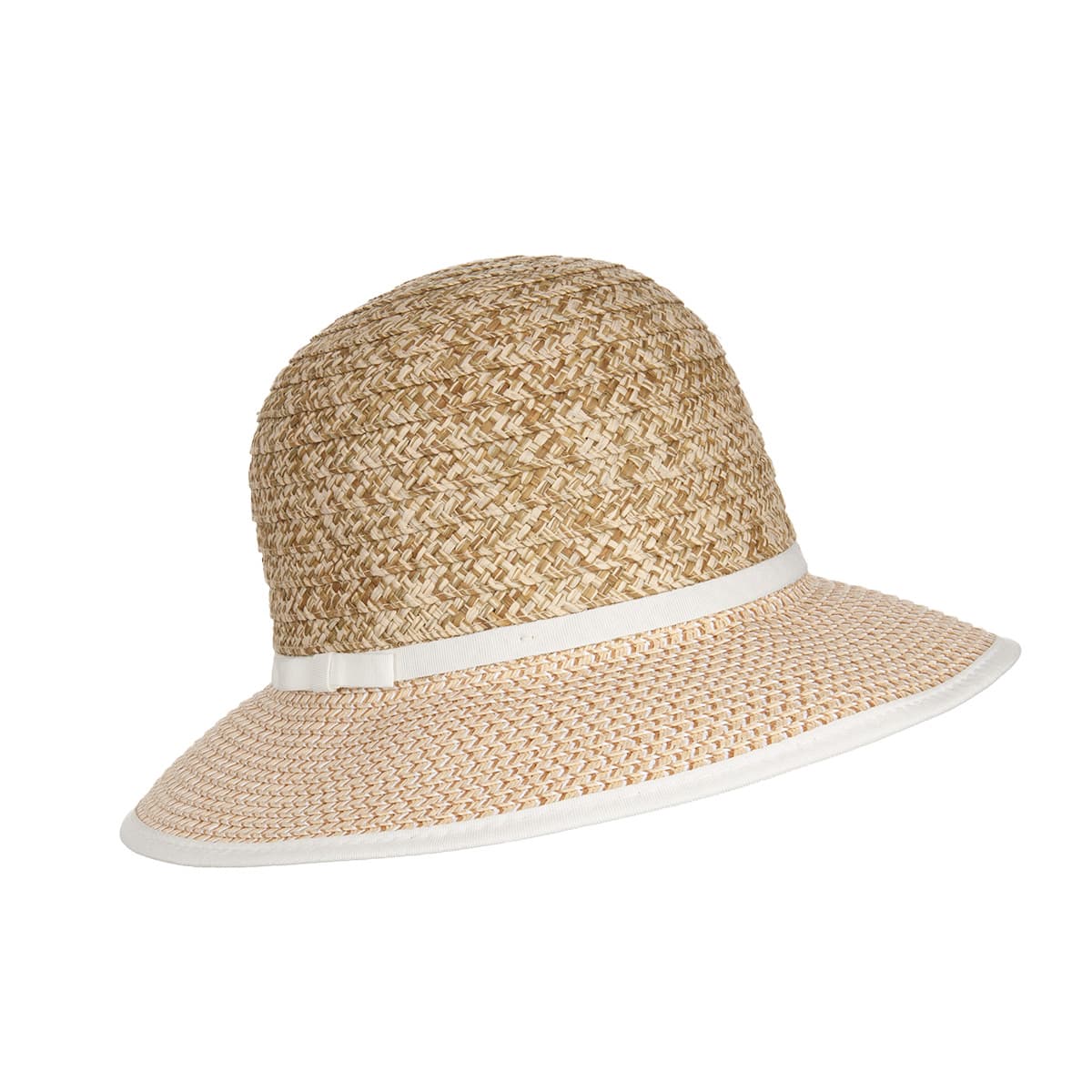 SEEBERGER | Chapeau de paille femme Paperbraid mix cloche
