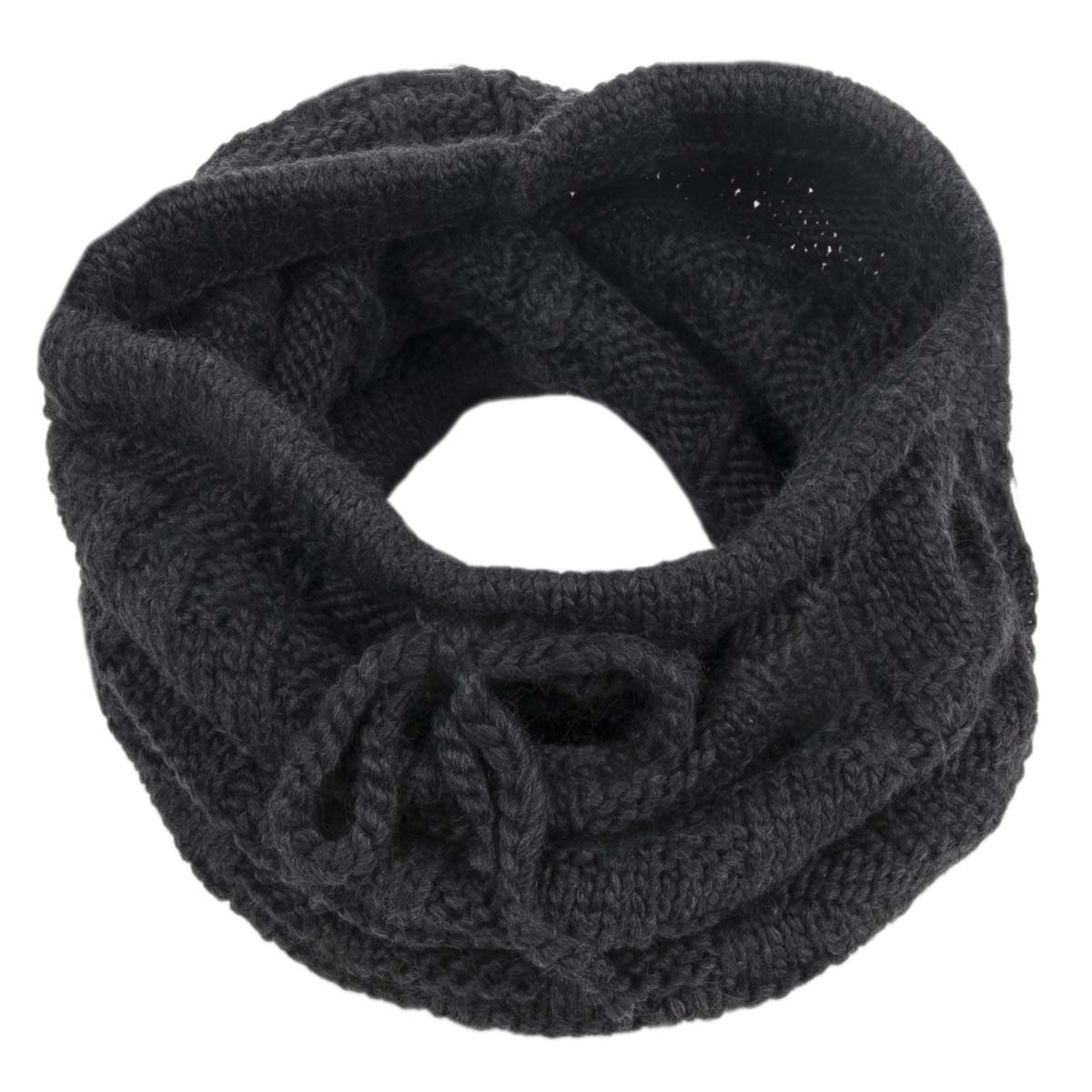 SEEBERGER | �charpe � boucles en tricot