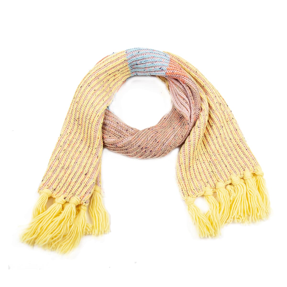 SEEBERGER | �charpe � rayures multicolores