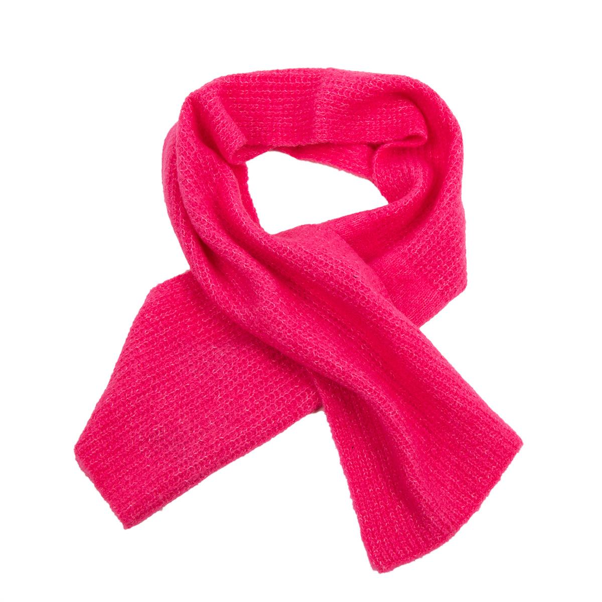 SEEBERGER | �charpe tricot�e 90x20cm en structure c�tel�e