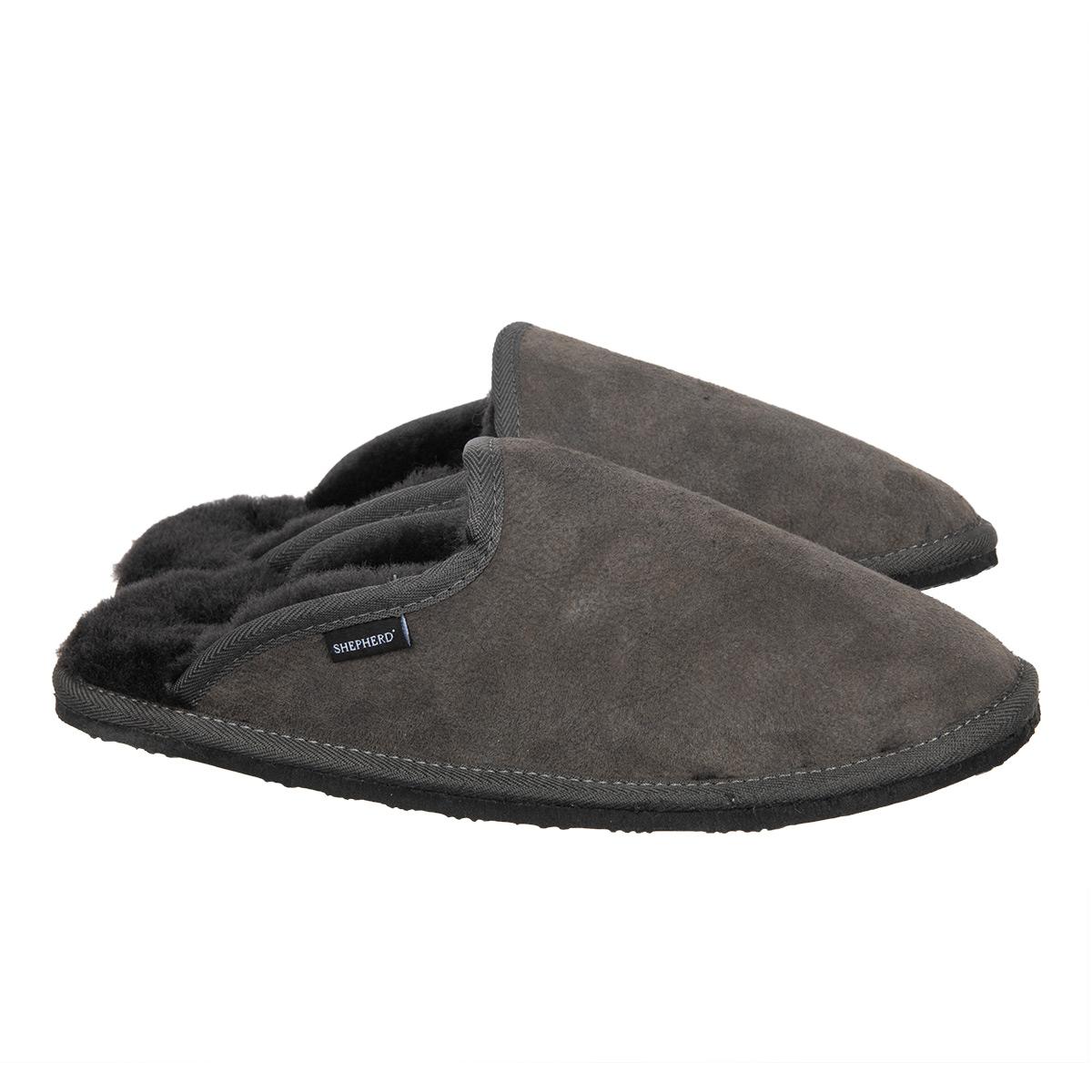 SHEPHERD | Chaussons en peau d'agneau pour hommes
