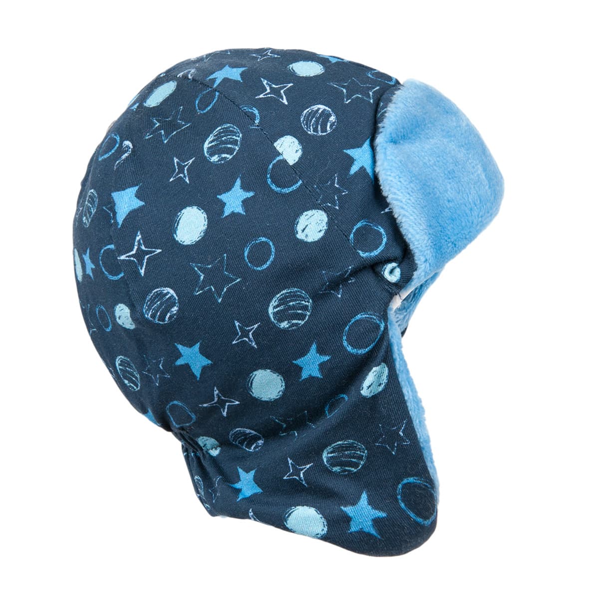 STERNTALER | Bonnet aviateur b�b� avec motif �toiles