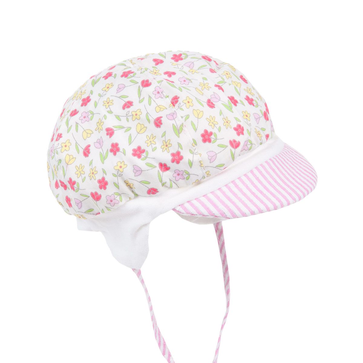 STERNTALER | Bonnet b�b� avec oreillettes et ruban � nouer