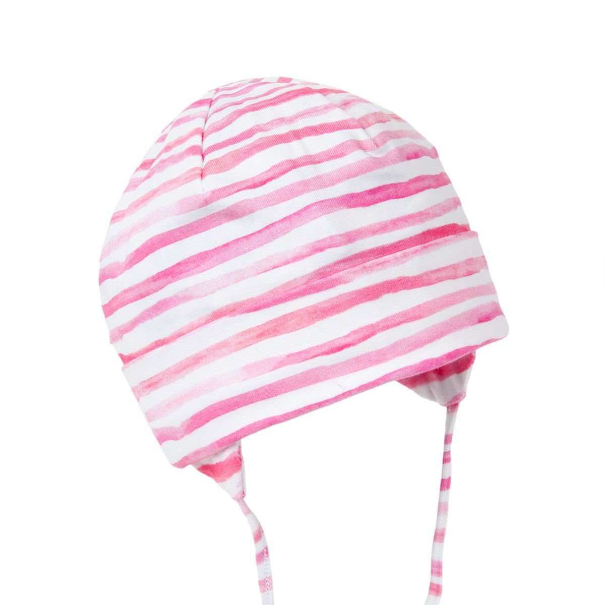 STERNTALER | Bonnet pour b�b� avec oreillettes et ruban � nouer
