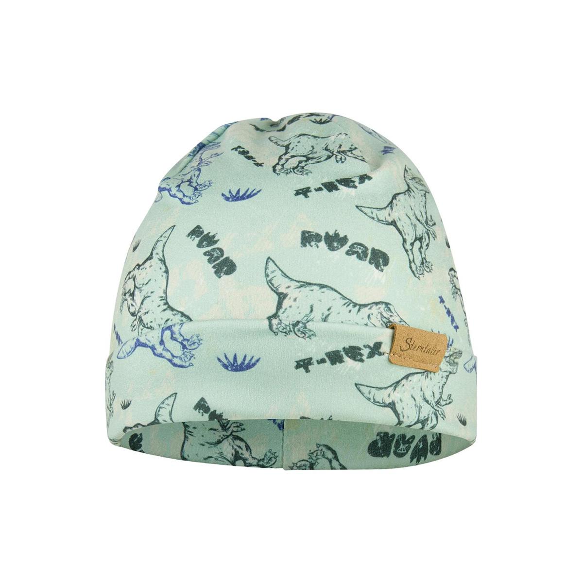 STERNTALER | Bonnet pour enfants Beanie Dino avec deux variantes de port