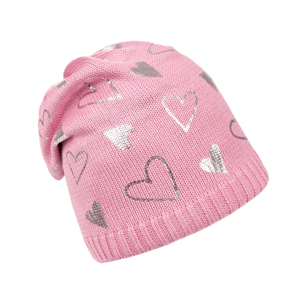 STERNTALER | Bonnet tricot� fille avec petits c?urs