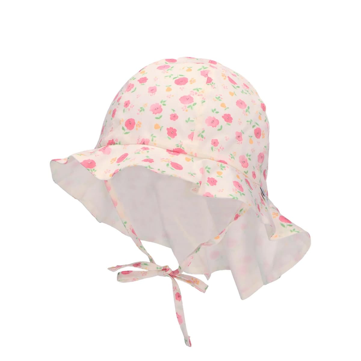 STERNTALER | Chapeau de soleil pour filles en protection du cou en coton et lien � nouer