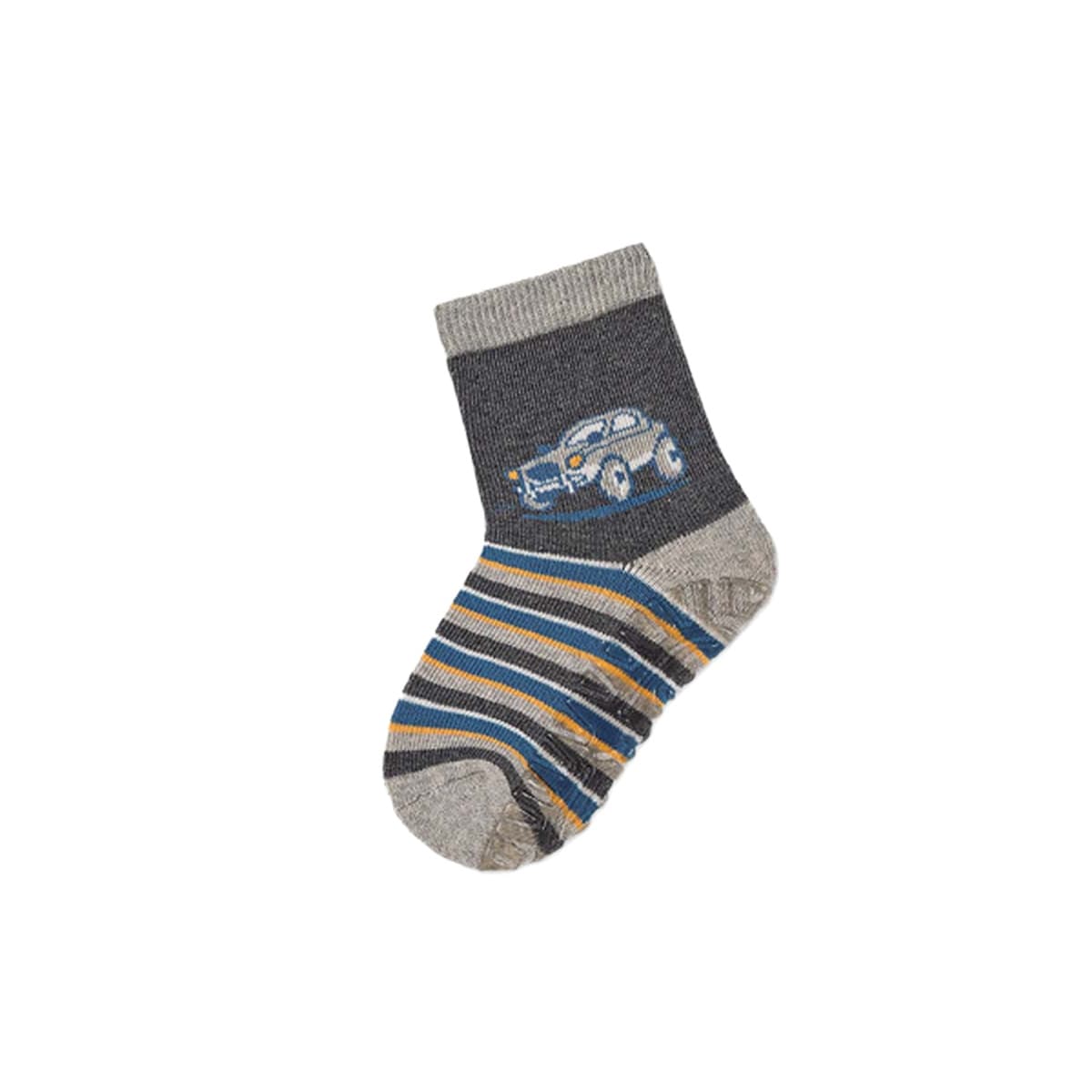 STERNTALER | Chaussettes enfant en coton runabout carreaux motif voiture