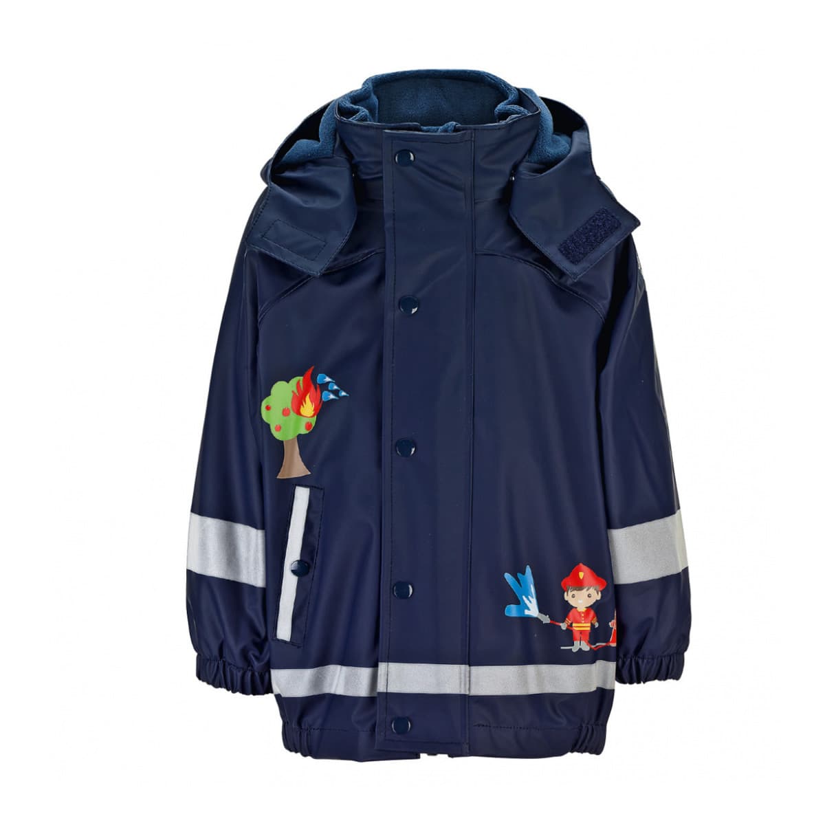STERNTALER | Veste de pluie avec doublure avec pompiers