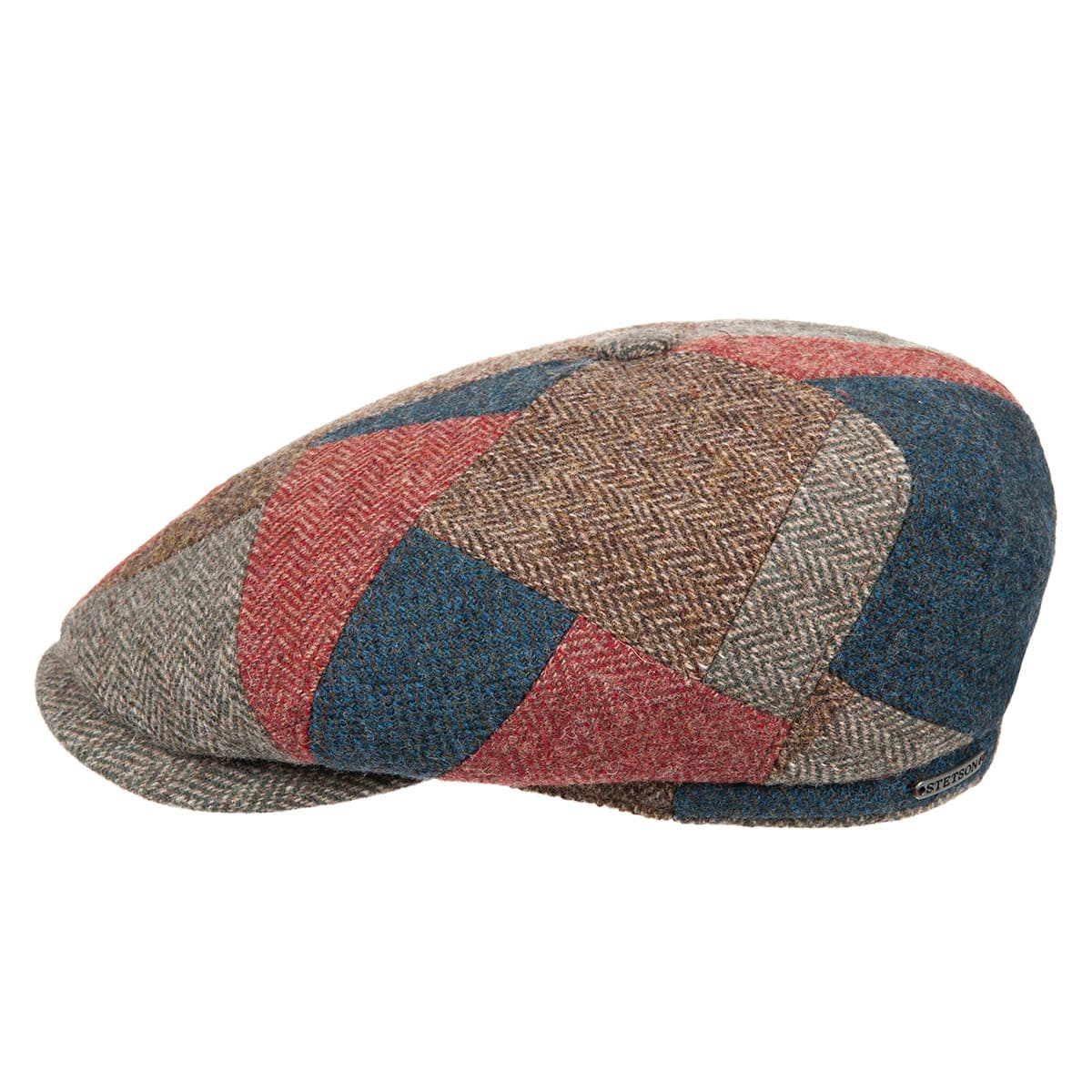 STETSON | 6 Panneau Cap Patchwork Wool