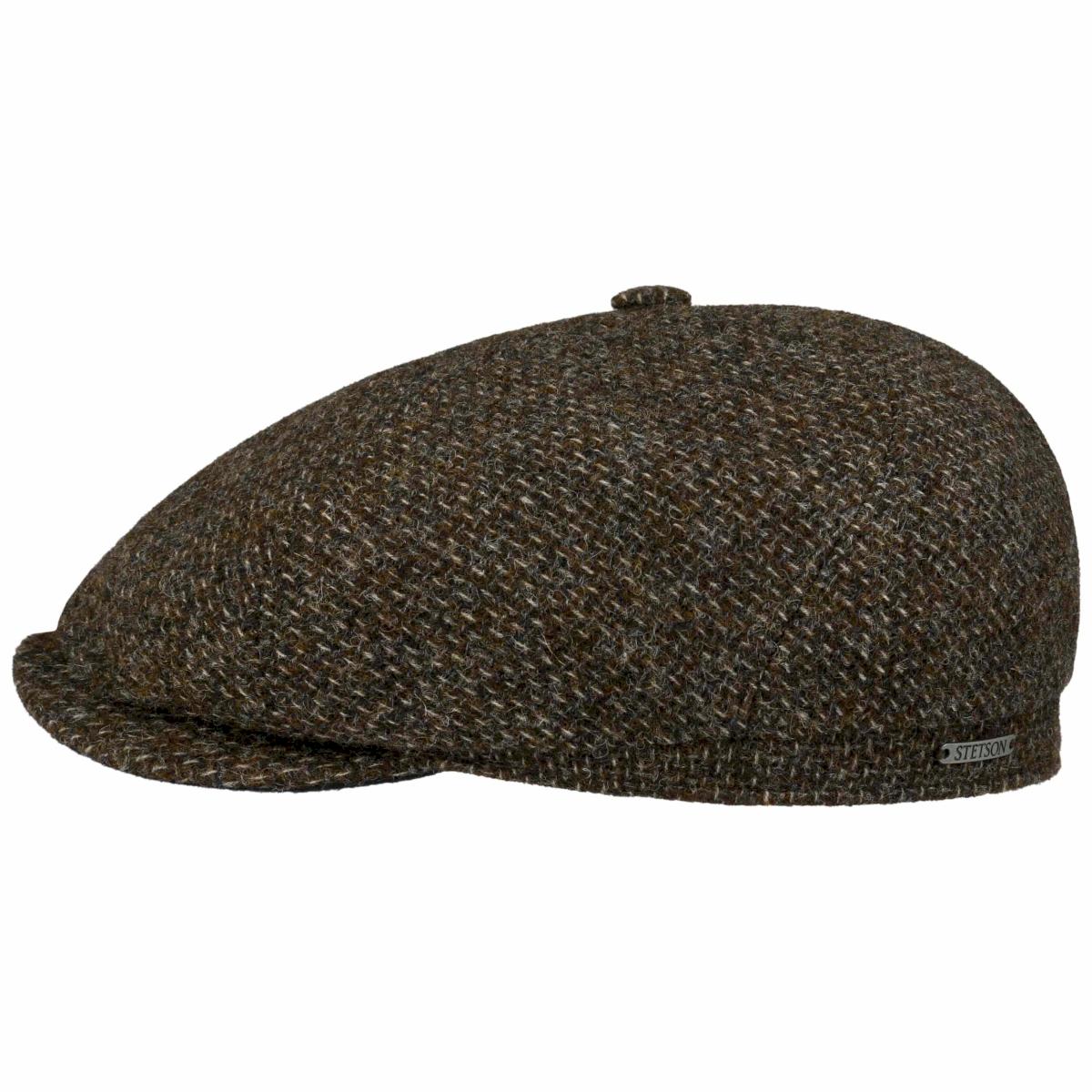 STETSON | 6Panel Flatcap casquette ballon en pure laine