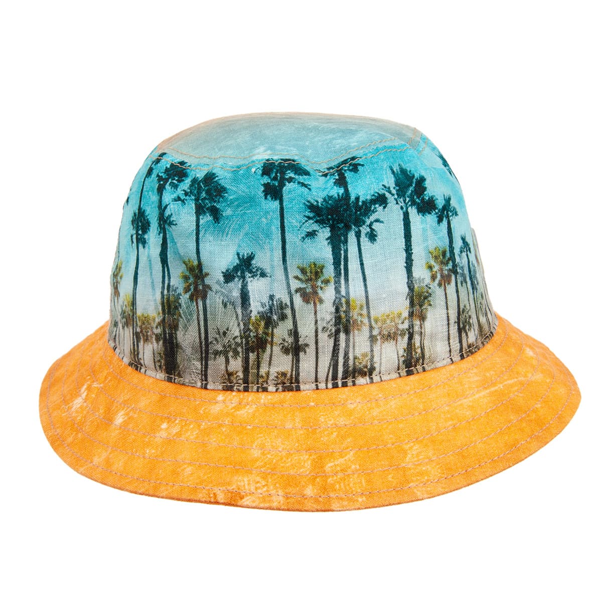 STETSON | Bob en lin motif palmier