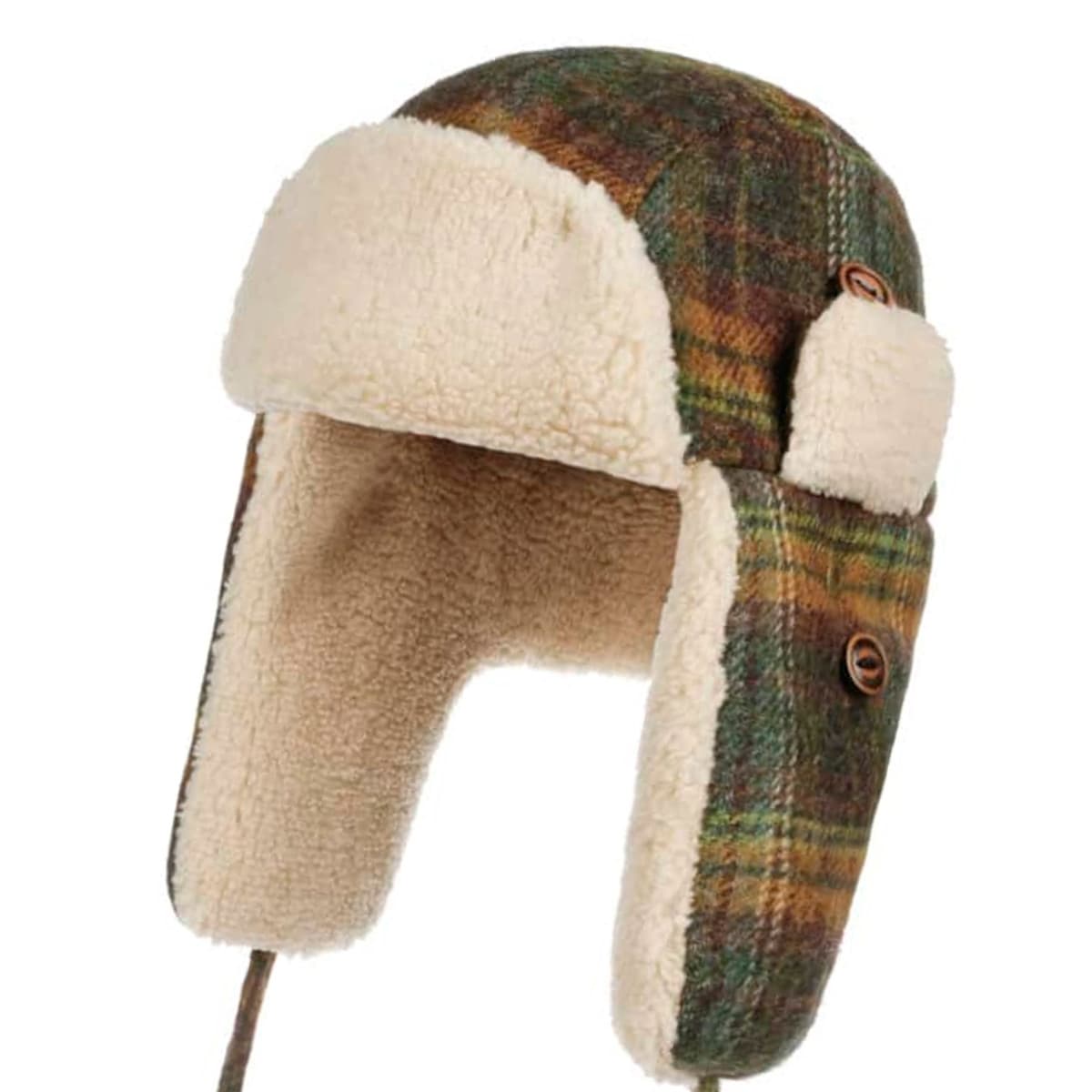 STETSON | Bomber Cap Wool Check