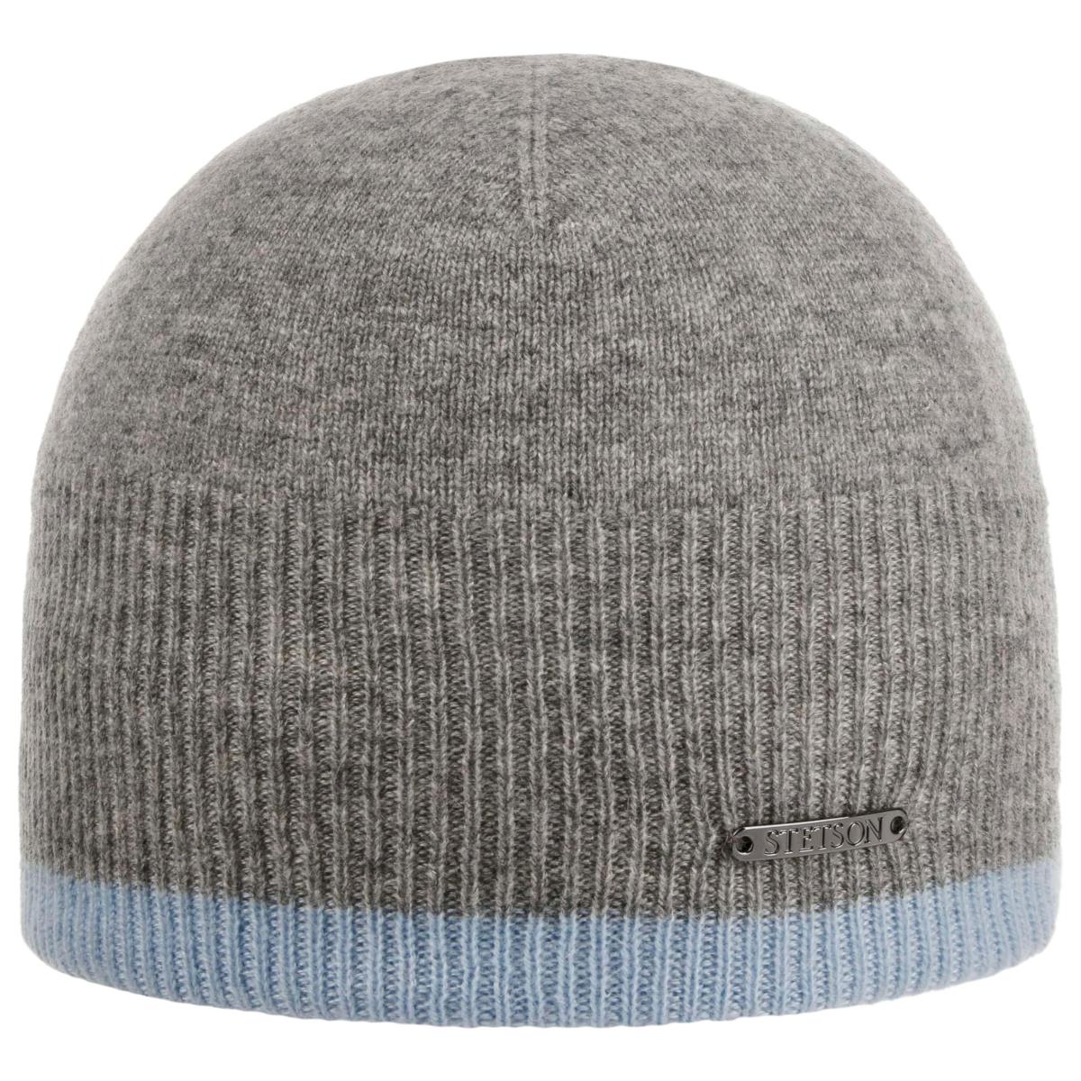STETSON | Bonnet r�versible 100 % cachemire � fines c�tes