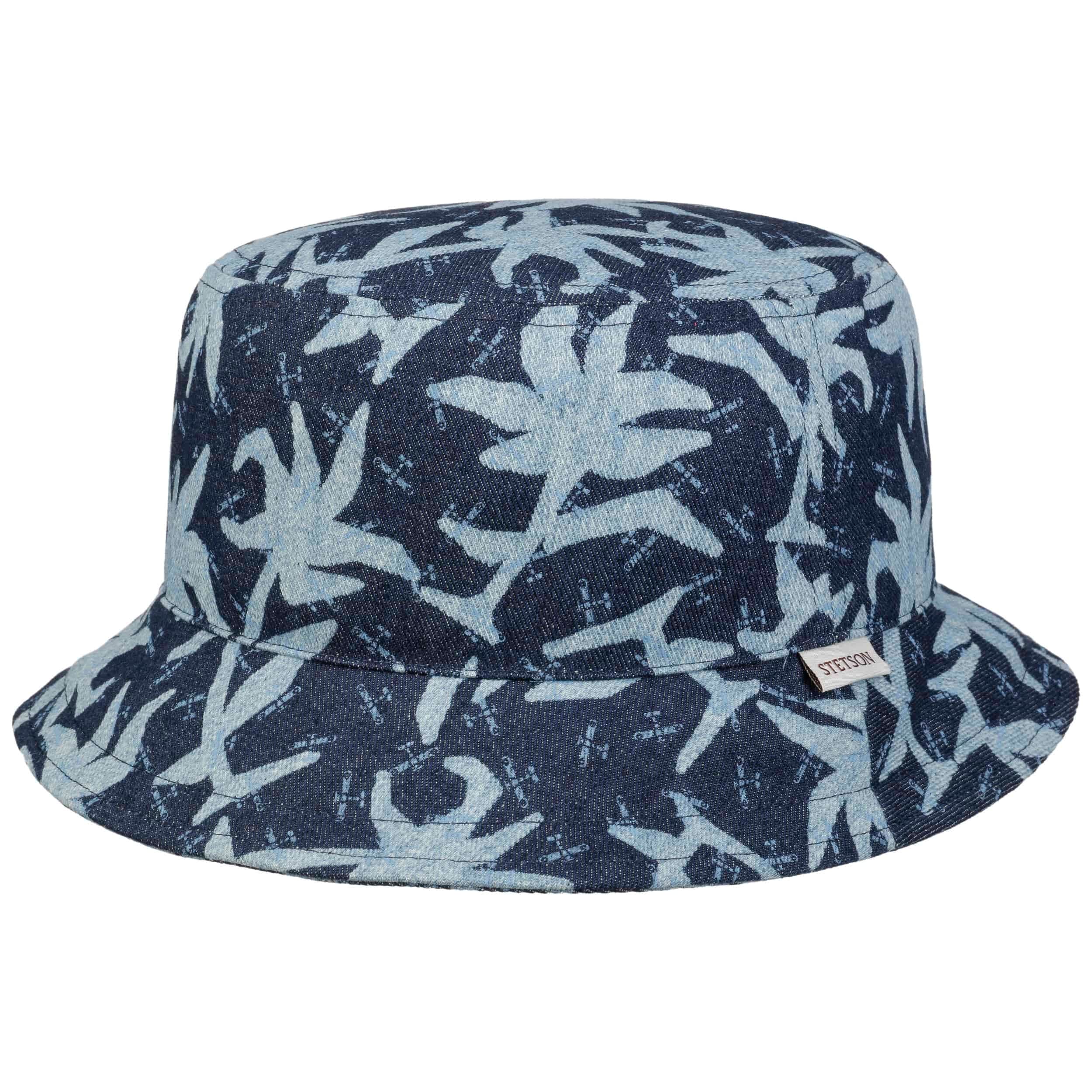 STETSON | Bucket Denim Print chapeau de p�cheur