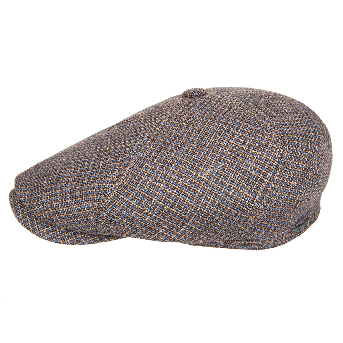 STETSON | Casquette Panneau 5 pans en laine vierge/lin