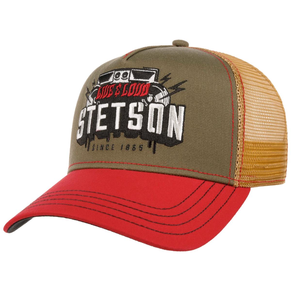 STETSON | Casquette camionneur multicolore avec motif