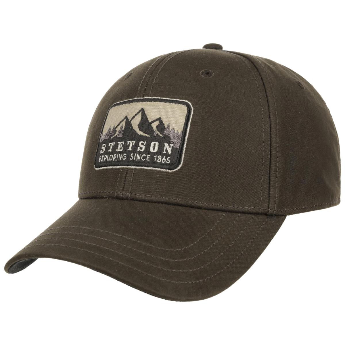 STETSON | Casquette de baseball robuste 6Panel 100 % coton cir�