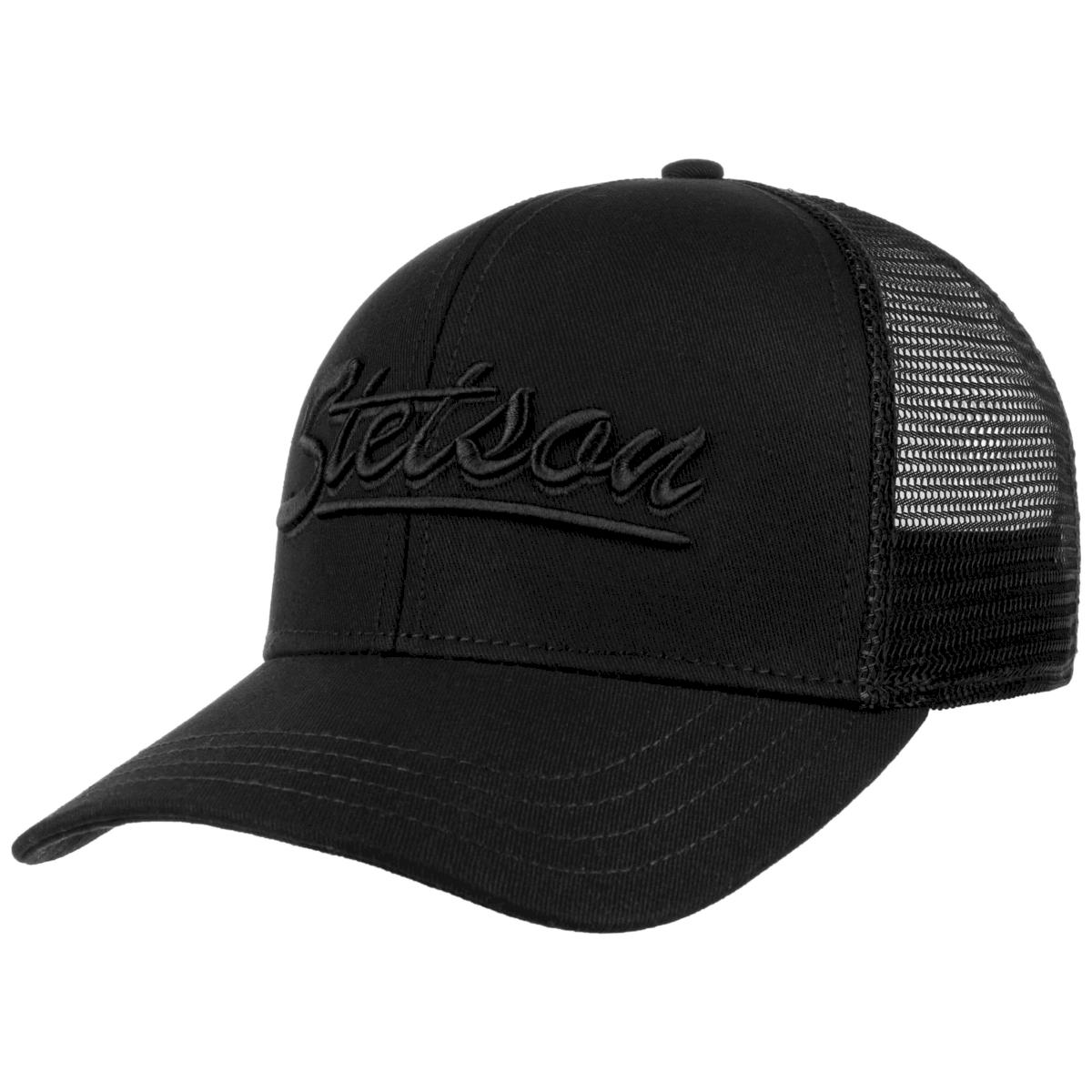 STETSON | Casquette de baseball tout noir