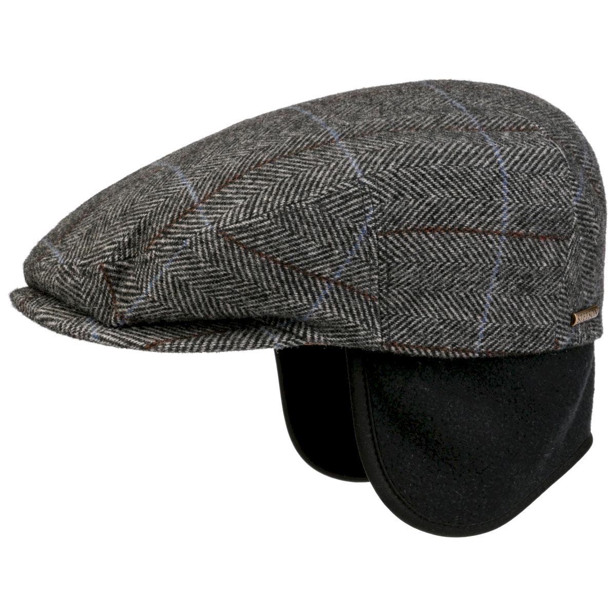 STETSON | Casquette de sport pour homme, type � flatcap � avec oreillettes