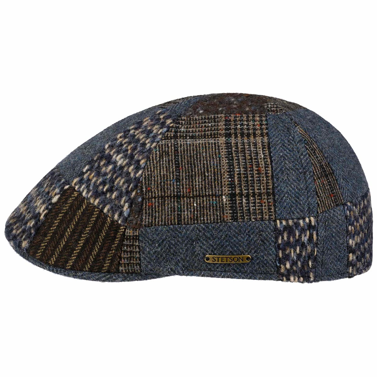 STETSON | Casquette homme Flatcap Texas Patchwork
