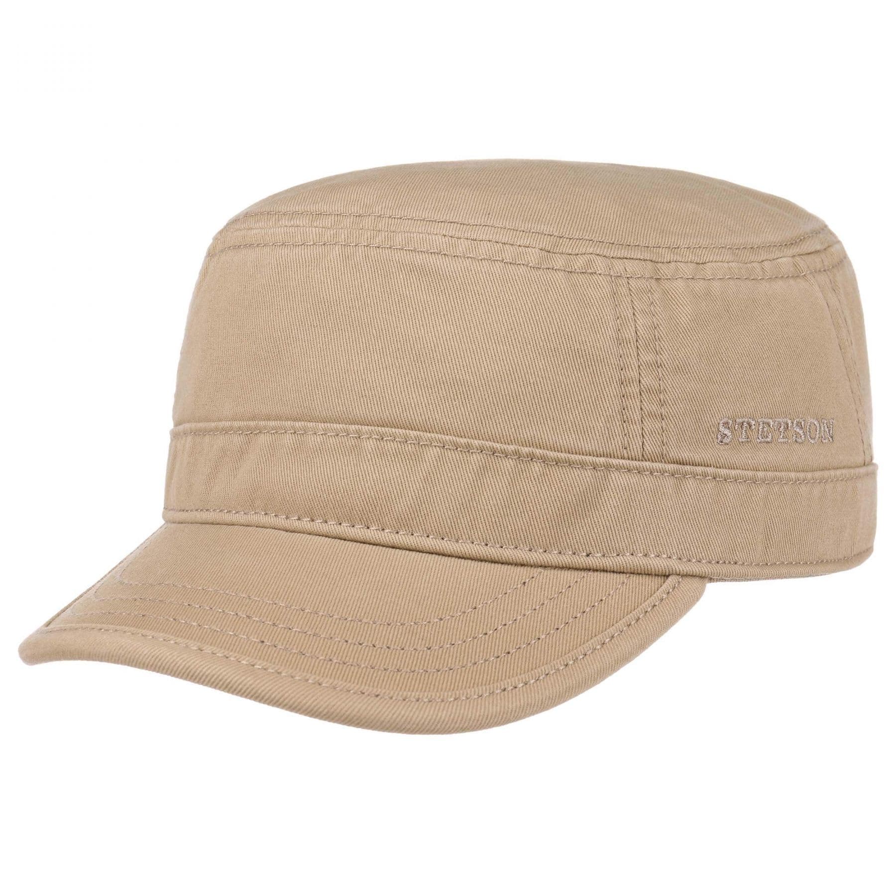STETSON | Casquette militaire en coton