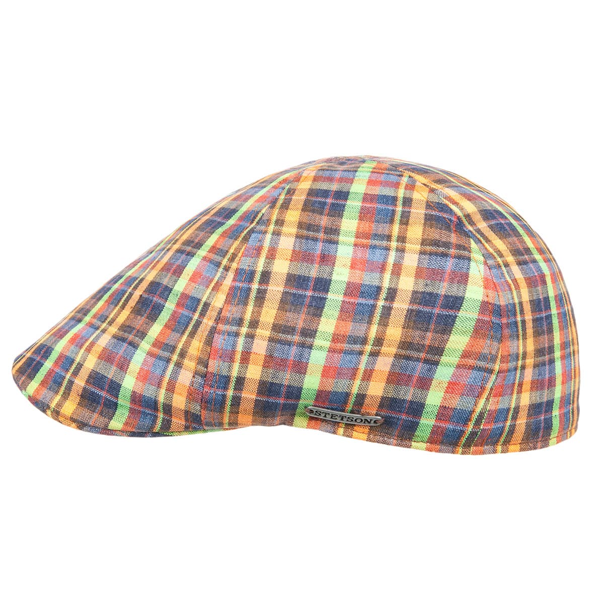 STETSON | Casquette plate Texas Linen Check