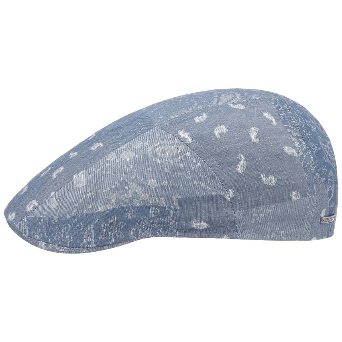 STETSON | Casquette plate en coton/lin