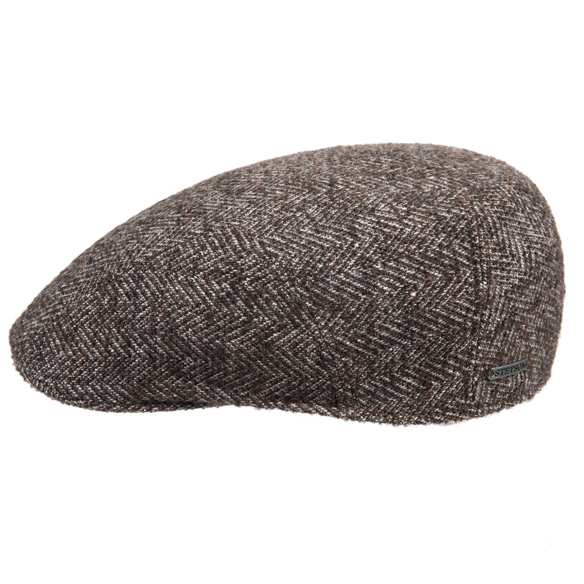 STETSON | Casquette plate pour hommes avec motif en laine