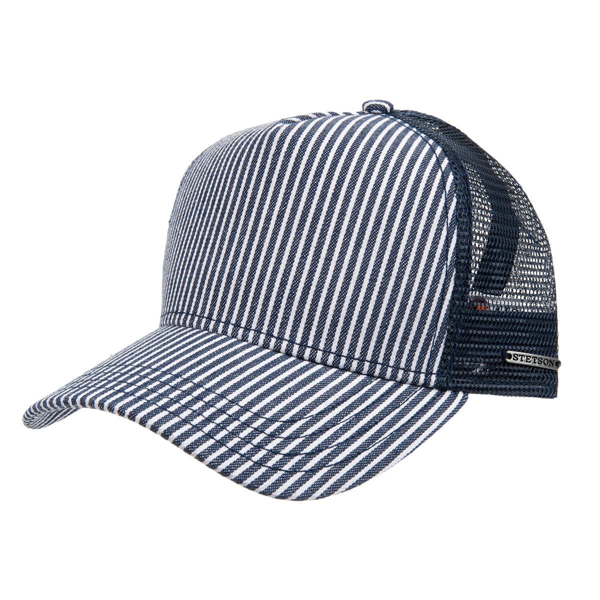 STETSON | Casquette trucker Cotton Stripe