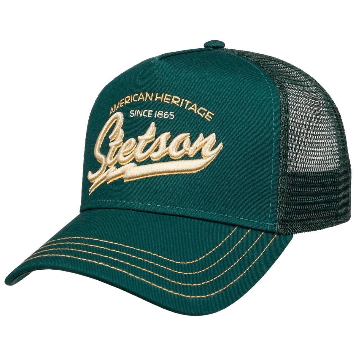 STETSON | Casquette trucker � visi�re American Heritage Classic