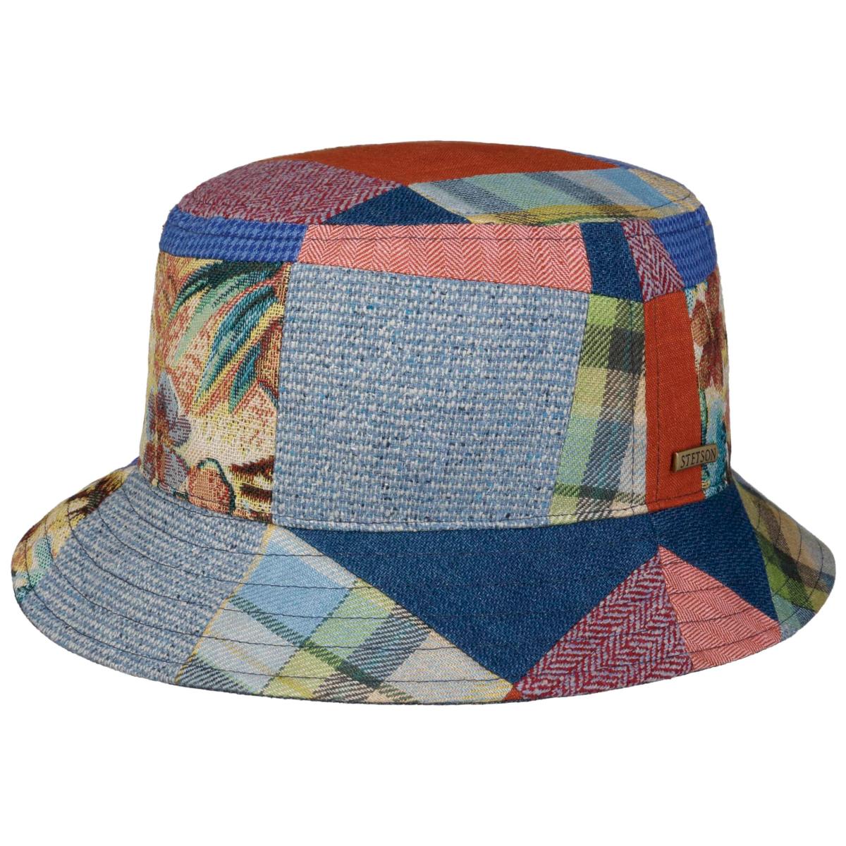 STETSON | Chapeau de p�cheur tendance au design patchwork