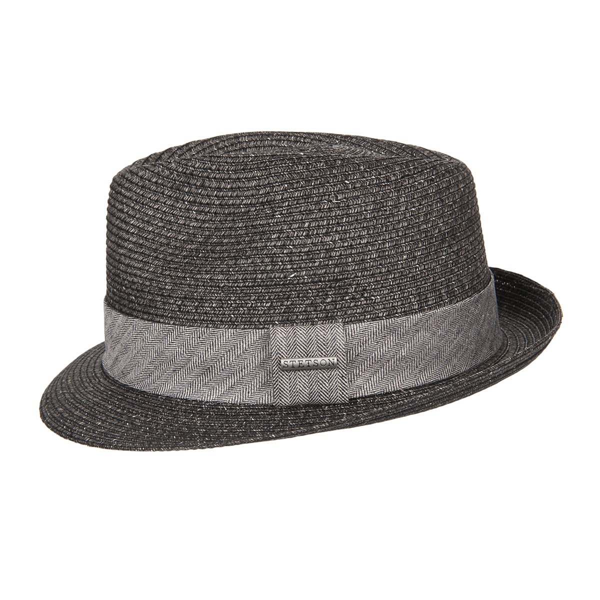 STETSON | Chapeau de paille Trilby Toyo Tress� en viscose assorti � toutes les tenues