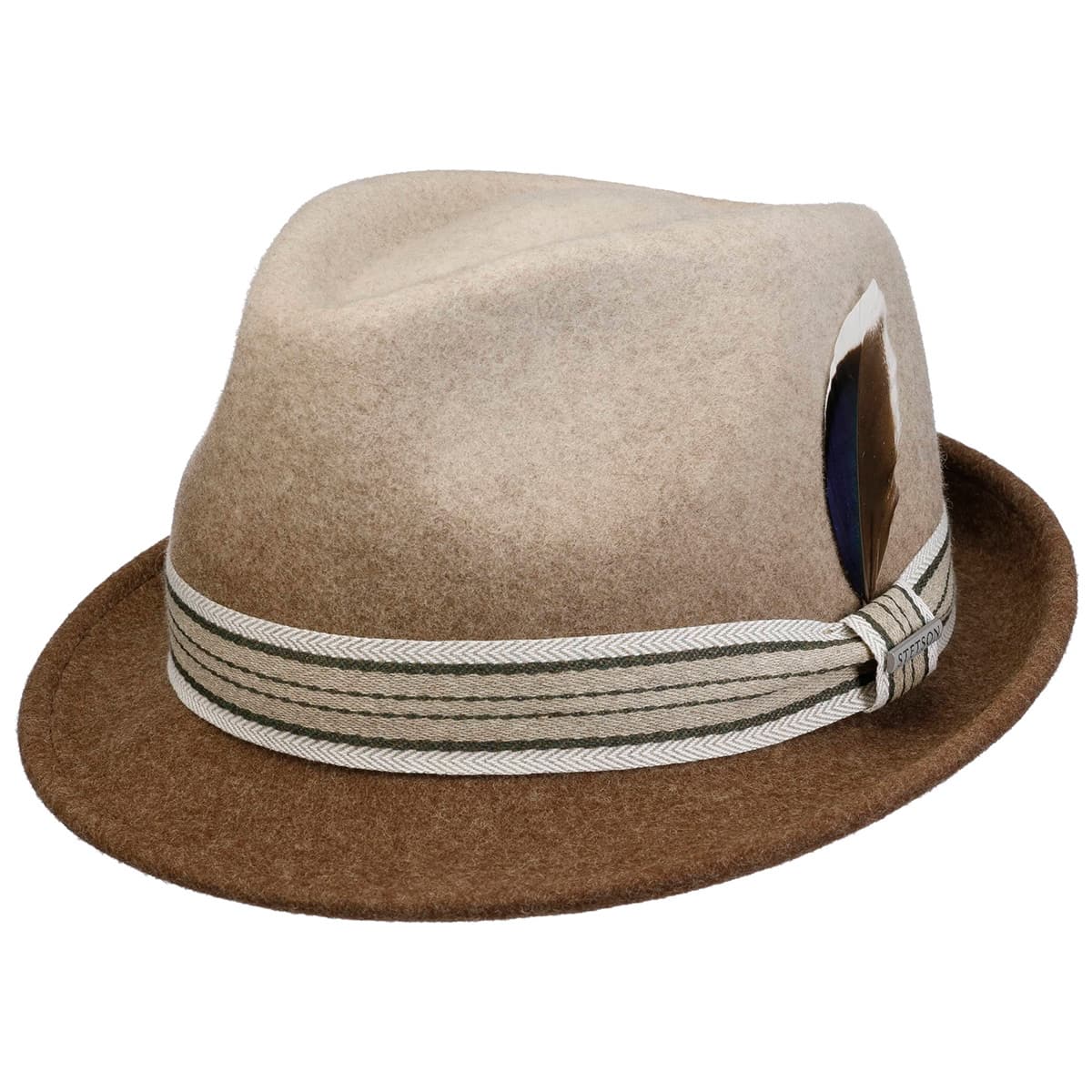 STETSON | Chapeau en laine Trilby pour hommes