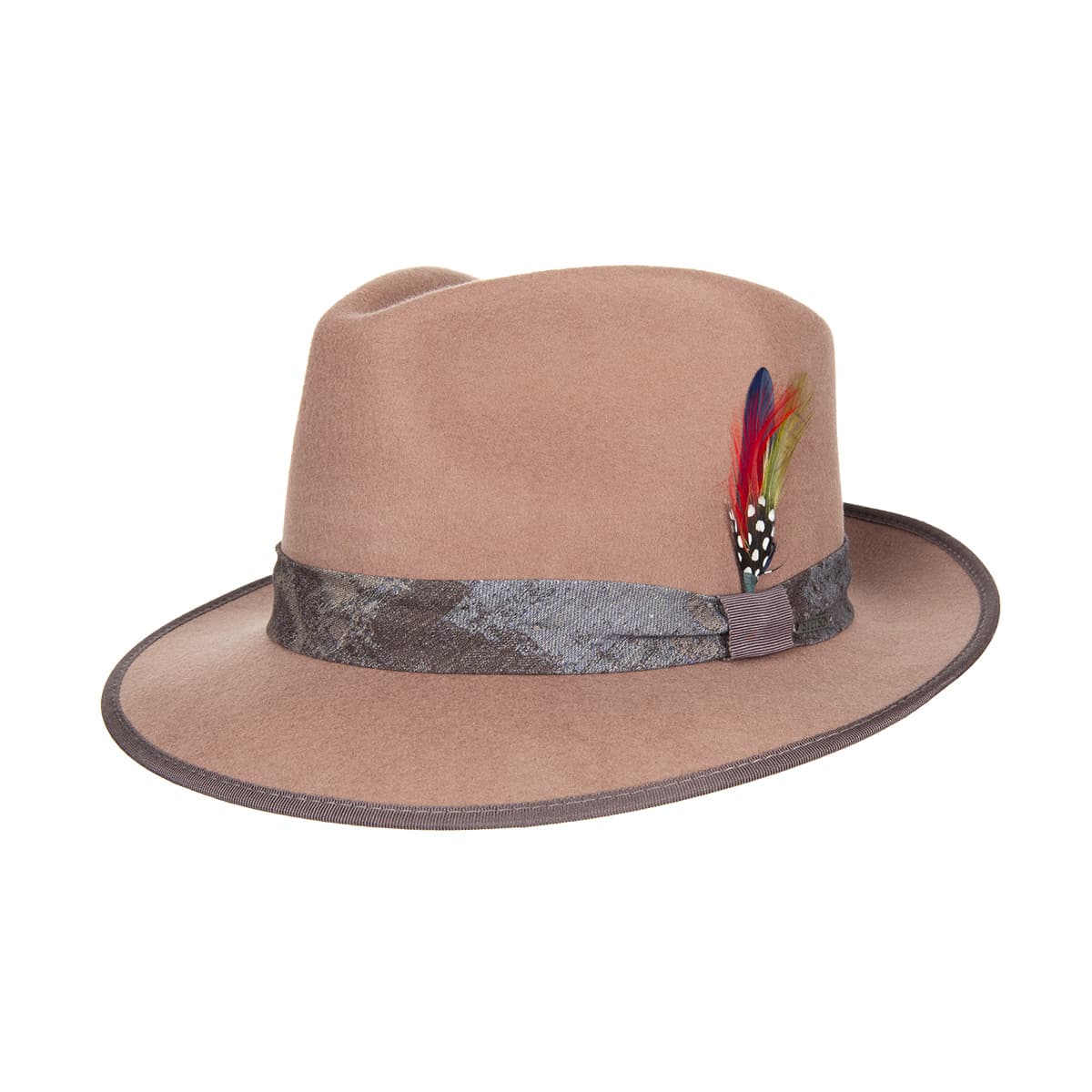 STETSON | Chapeau fedora en feutre de laine
