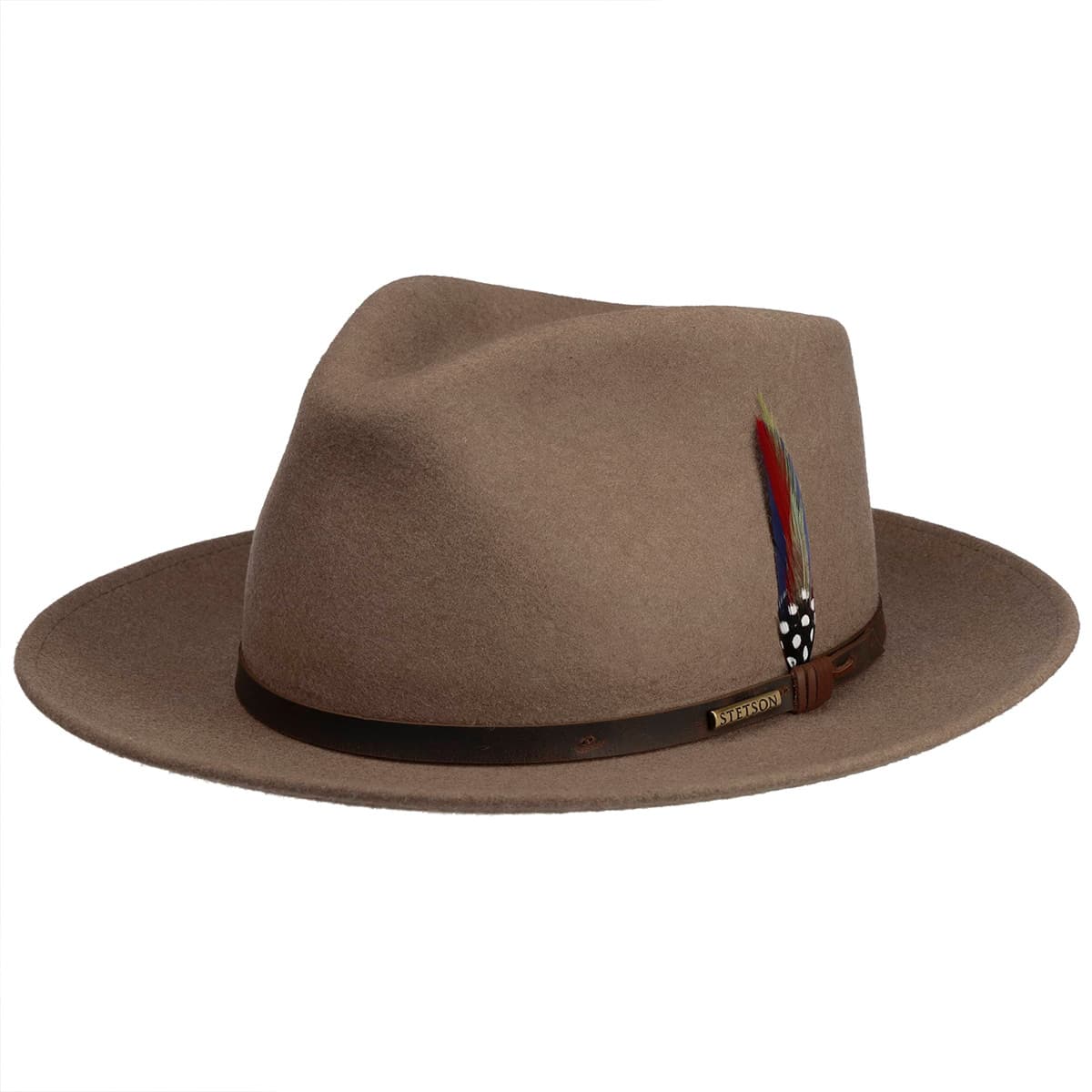 STETSON | Fedora Woolfelt Chapeau �l�gant pour hommes en laine