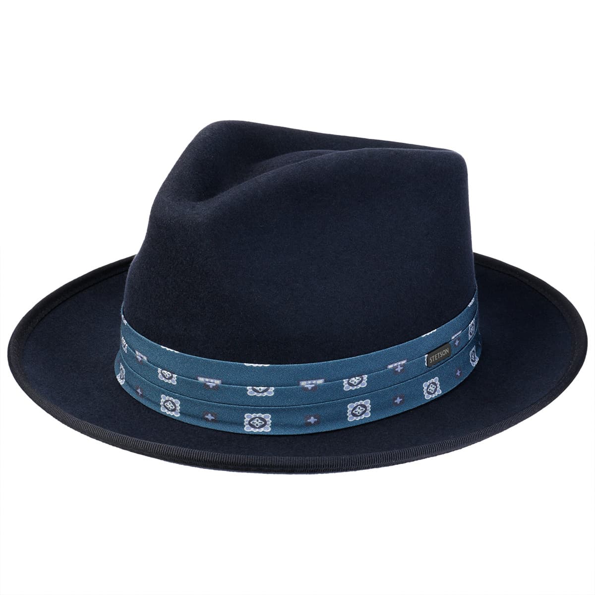 STETSON | Fedora Woolfelt Chapeau pour hommes en feutre 100% laine