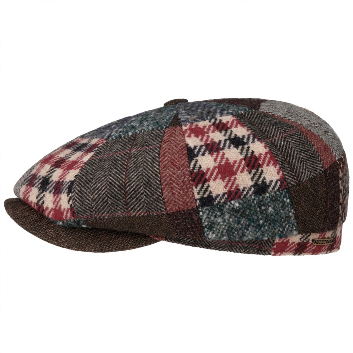 STETSON | Hatteras Patchwork casquette plate