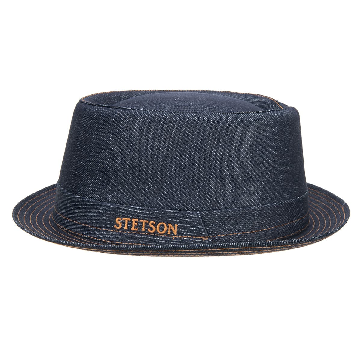 STETSON | Pork Pie Denim Sustainable Chapeau en tissu