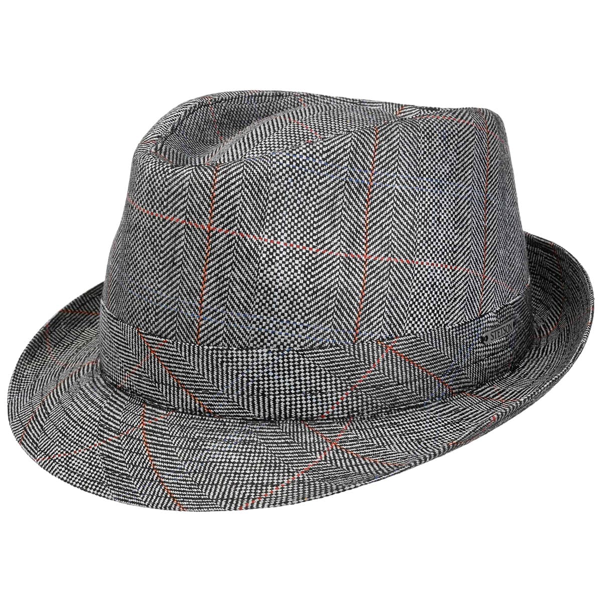 STETSON | Trilby 100 % soie � chevrons chin�