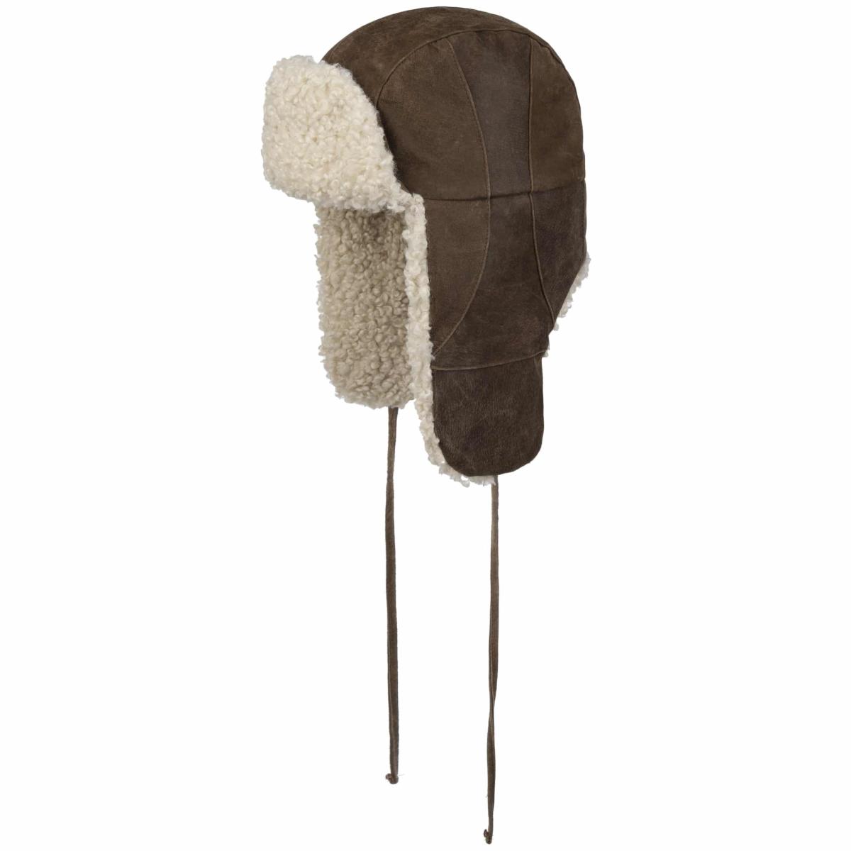 STETSON | casquette aviateur look vintage 100% cuir hydrofuge