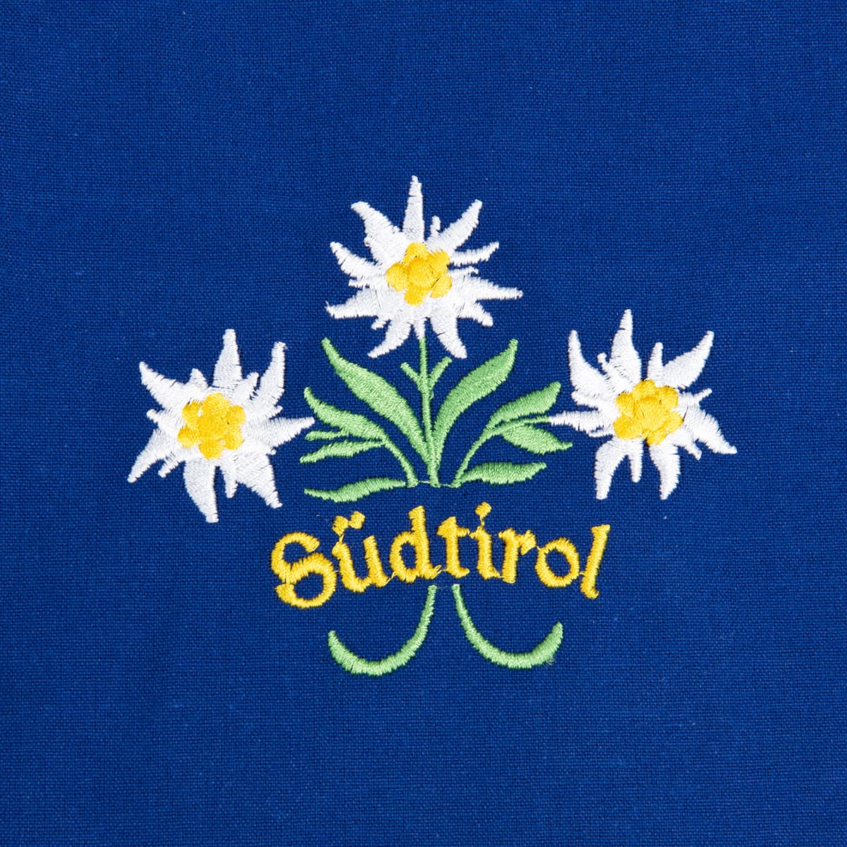 Tablier bleu avec motif : Tyrol du Sud