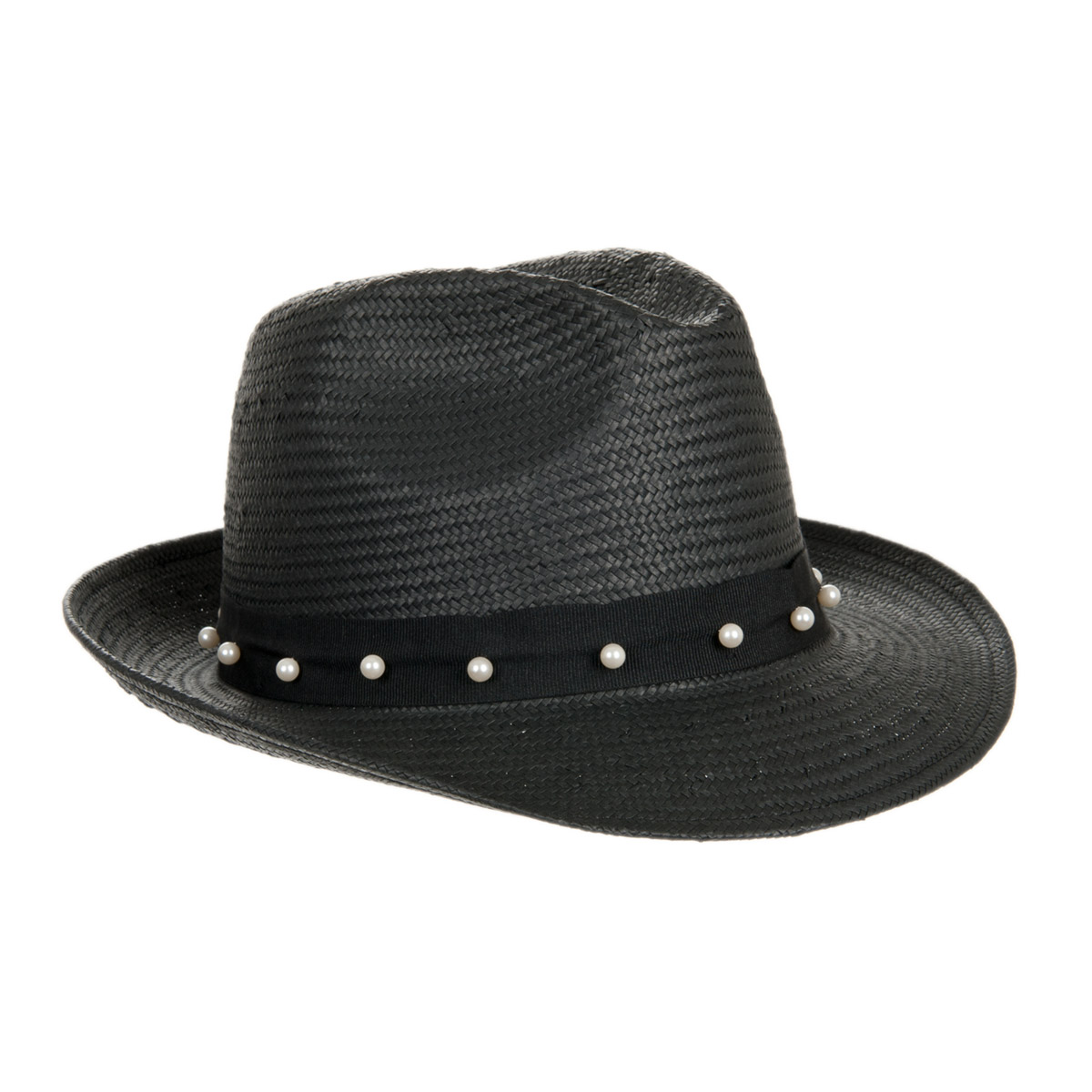 Trilby pour femme Paille de papier par ALESSANDRA BACCI