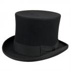 Cylindre de ma�tre classique de qualit� sup�rieure noir