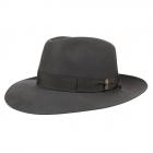 chapeau classique BORSALINO � large bord gris