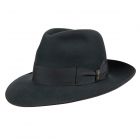 chapeau classique BORSALINO � large bord gris fonc�