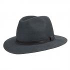 HUTTER | Chapeau de voyage pour hommes Angelo anthracite