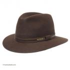 HUTTER | Chapeau de voyage pour hommes Angelo marron